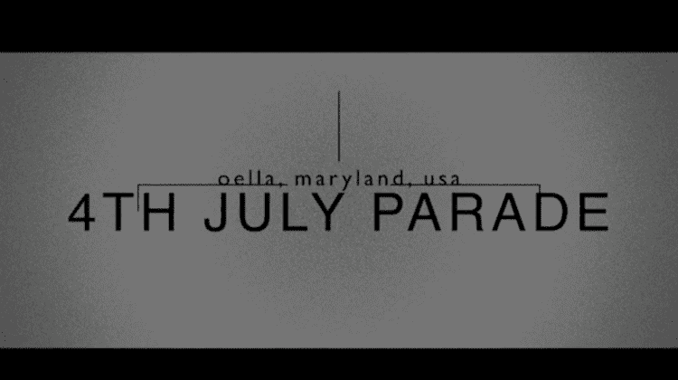 Oella 4th July 2020 Parade Slow motion anamorphic video