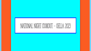 National Night Out Oella 2023 Video Slideshow Title Card